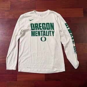 Oregon Ducks Basketball Long Sleeve Warmup